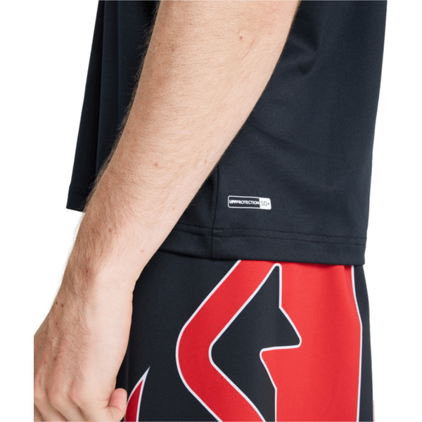 2026 Quiksilver Mens Impaired UV Surf Tee EQYWR03481 - Black